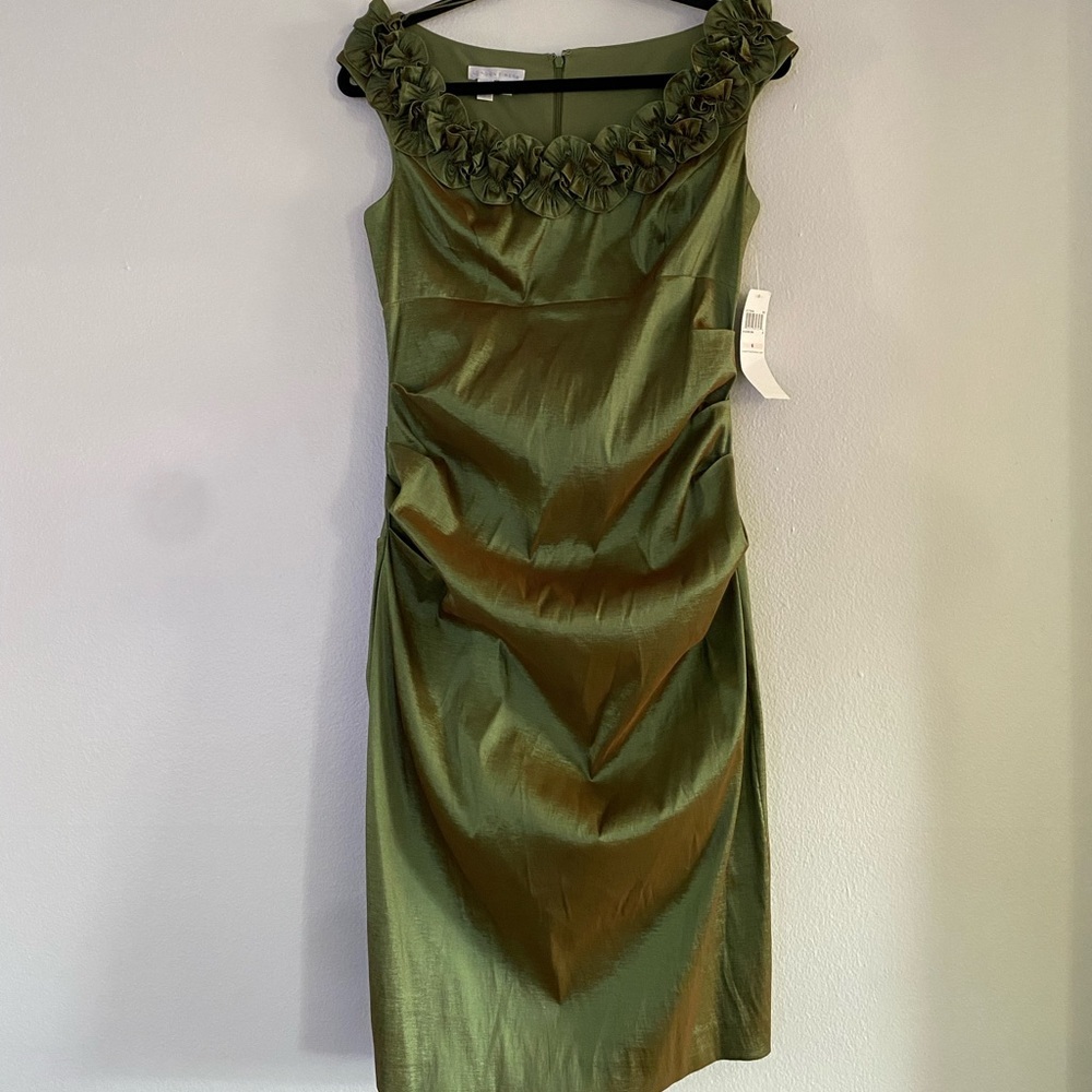 London Times Cocktail Midi Dress Size 6